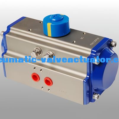 Reibungslose Betätigung pneumatischer Zahnstangenantrieb für Kugelhähne, Gehäuse aus Aluminiumlegierung